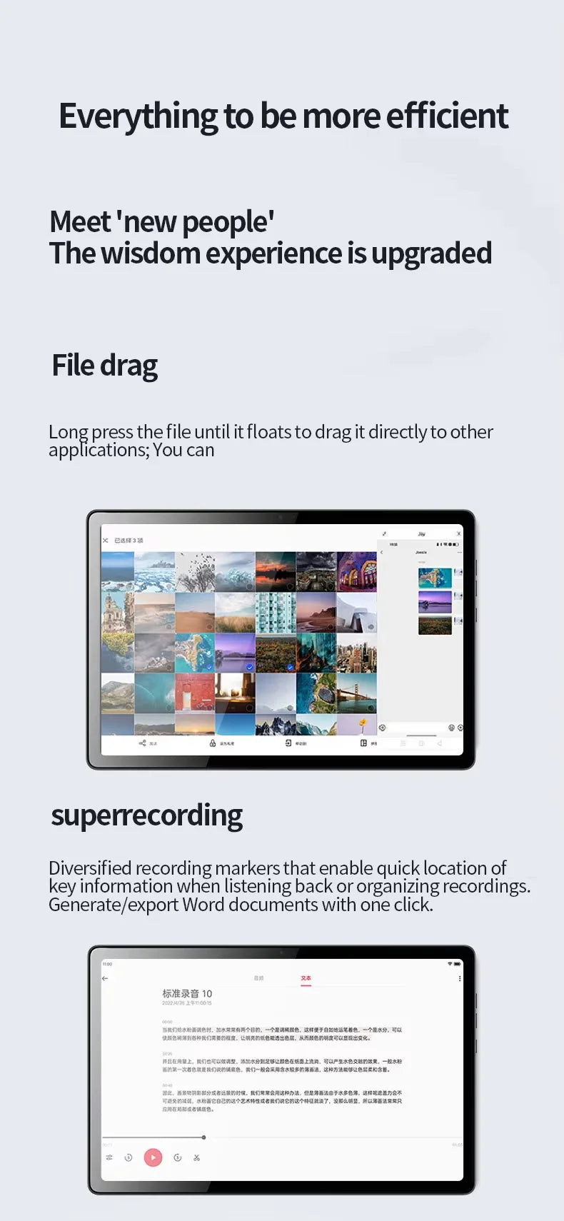 5000mAh 5MP 6GB RAM 128GB ROM Fast Charging 10.1 Inch Tablet