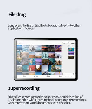 5000mAh 5MP 6GB RAM 128GB ROM Fast Charging 10.1 Inch Tablet