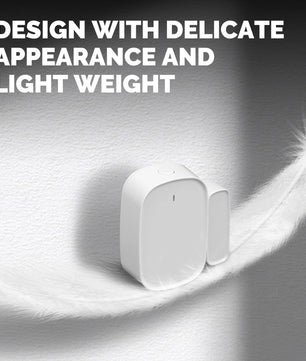 Moes 2.4GHz Plastic Home Security Smart Door Window Sensor