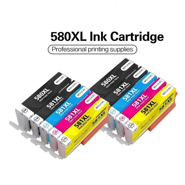 580XL Ink Cartridge For Canon PIXMA TS6150 TS6151 TS6250 TS6251