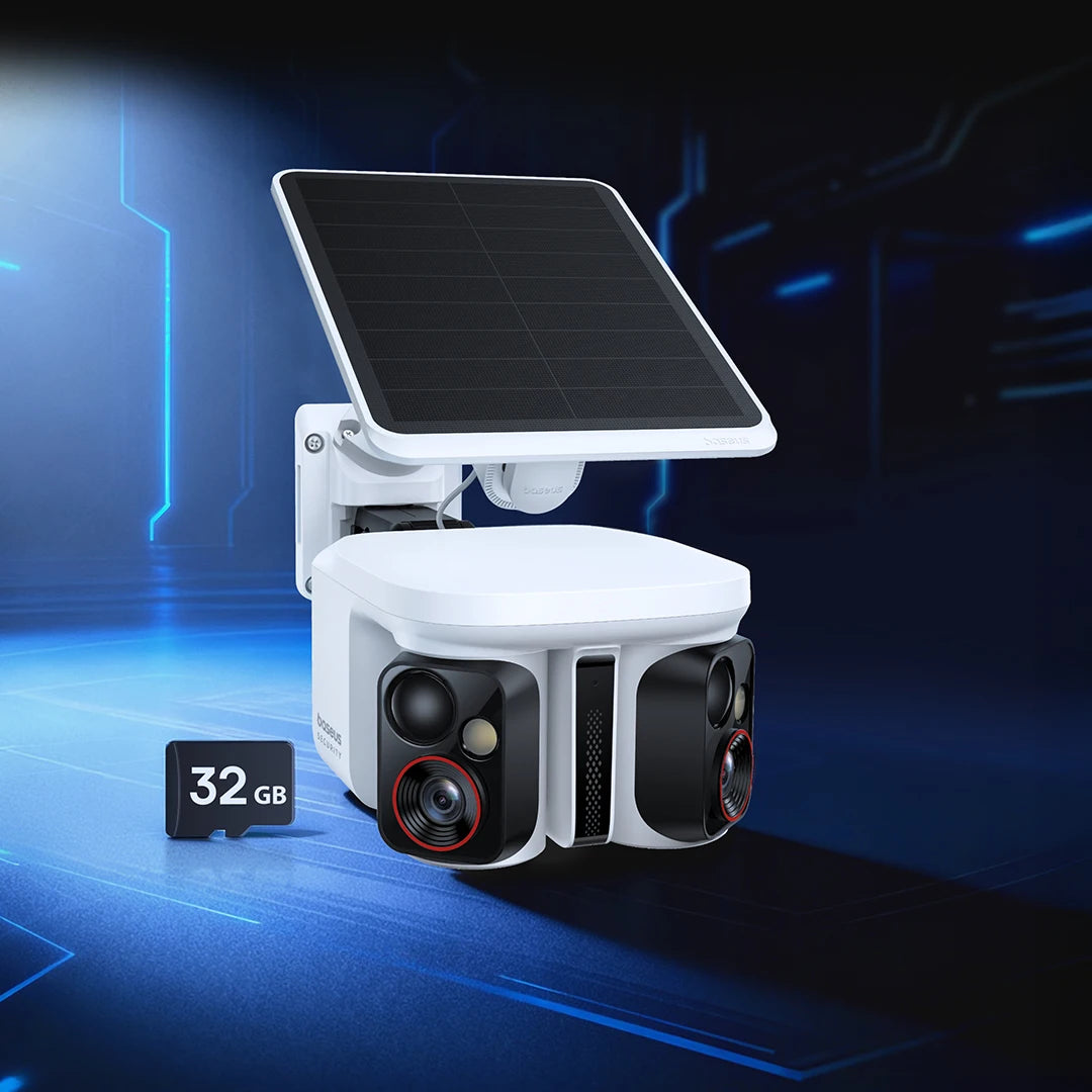 8MP X1 Pro Outdoor Dual Wireless Solar Panel Security Camera