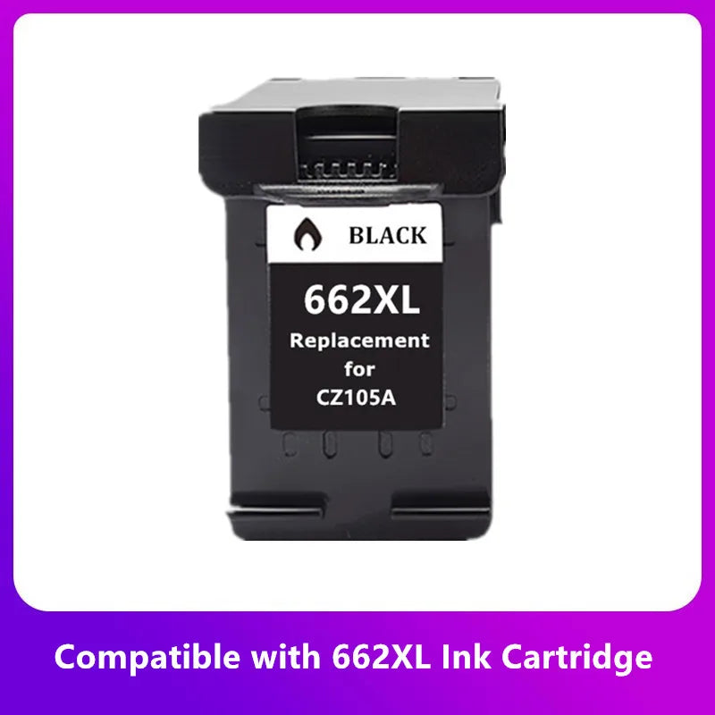 662XL Ink Cartridge Compatible For HP Deskjet 1015 1515 2515 2545 2645 3545