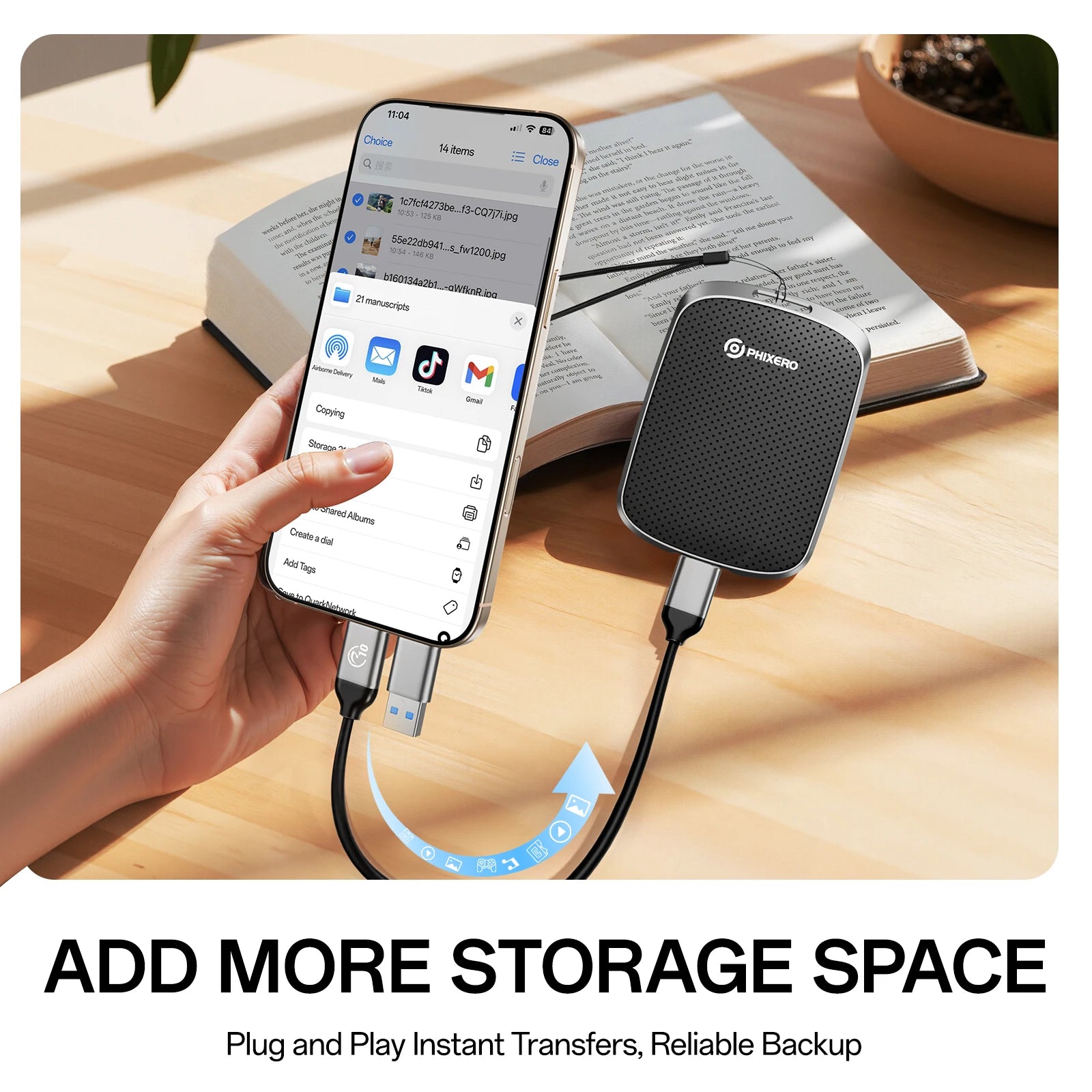 512GB External Portable Solid State Drive For Laptop And Desktop