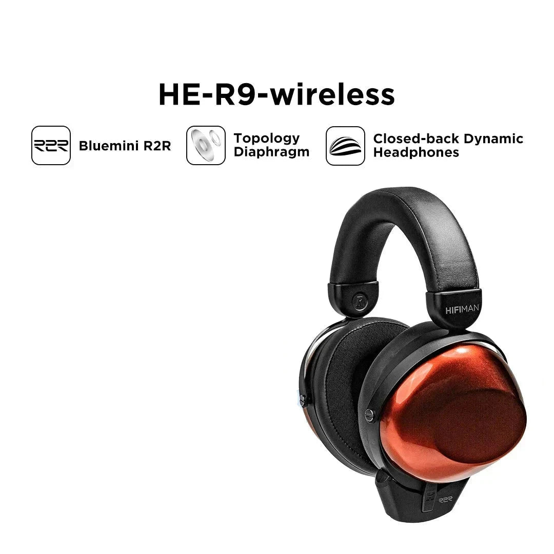 ABS Orthodynamic Vocalism Closed Back Over Ear Headphones