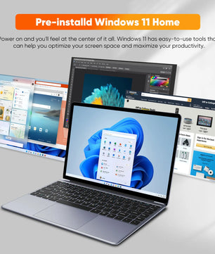 256GB HeroBook Plus 14.1 Inch UHD Screen Window 11 Laptop