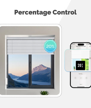 MOES WiFi Roller Blinds Motor for Curtains with Alexa Google Home