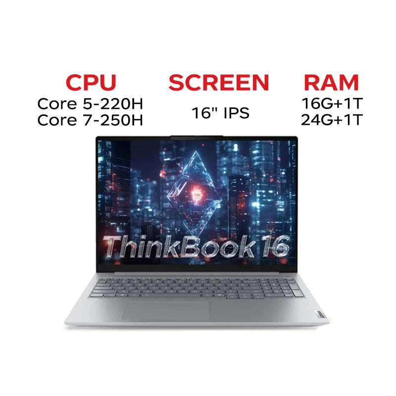 Lenovo ThinkBook 16 32GB RAM 1TB SSD 16 Inch Laptop