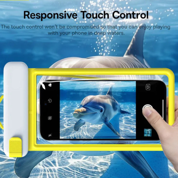 Silicone Waterproof Phone Case Pouch Bag for iPhone 15 14 13 Pro Max