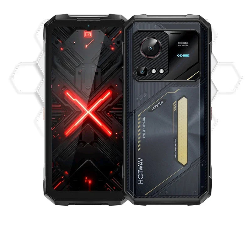 7500mAh 256GB 120Hz Android Hyper 7S 5G Rugged Smartphone