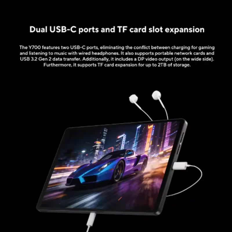 Lenovo Legion Y700 5th Gen 24GB RAM 512GB SSD 8.8 Inch Tablet