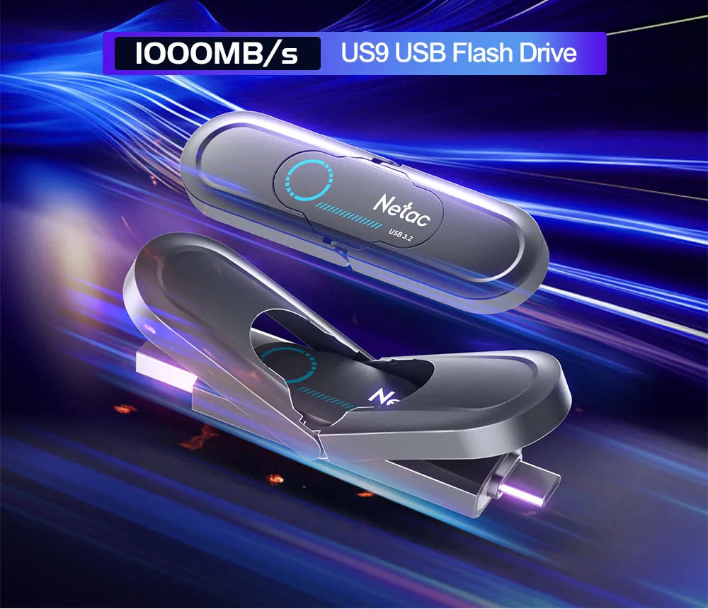 1000MB/s 256GB-1TB USB 3.2 Gen 2 Type-C Flash Drive