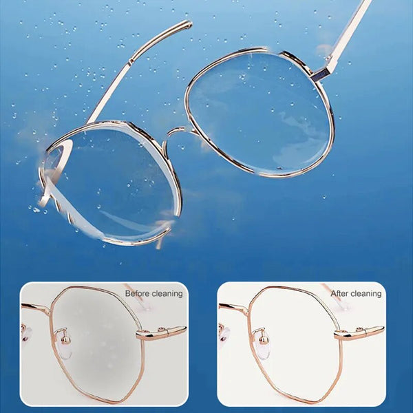 12V 500ML Plastic Ultrasonic Portable Jewelry Glasses Cleaner