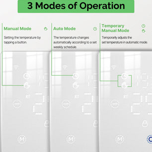 MOES WiFi ZigBee Smart Thermostat Battery Gas Boiler Alexa Google Home