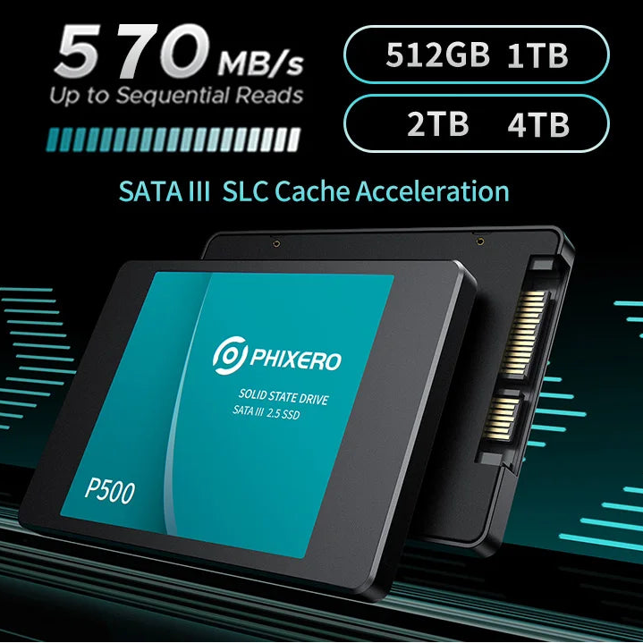 512GB 1TB 2TB Internal Solid State Drive For Laptop And Desktop