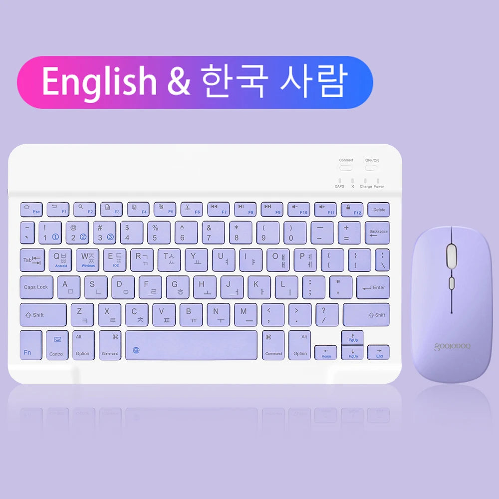 1600 DPI Plastic 2.4G Rechargeable Wireless Keyboard Mouse Kit