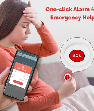 MOES Tuya ZigBee SOS Alarm One Click Button for Emergency Help