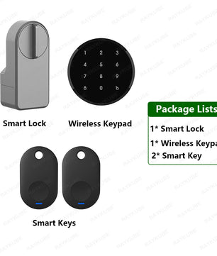 Stainless Steel Electronic Bluetooth Dry Battery Wireless Door Lock