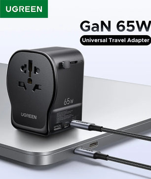 Ugreen 65W Alloy Type-A Fast Charger For iPhone and Laptop