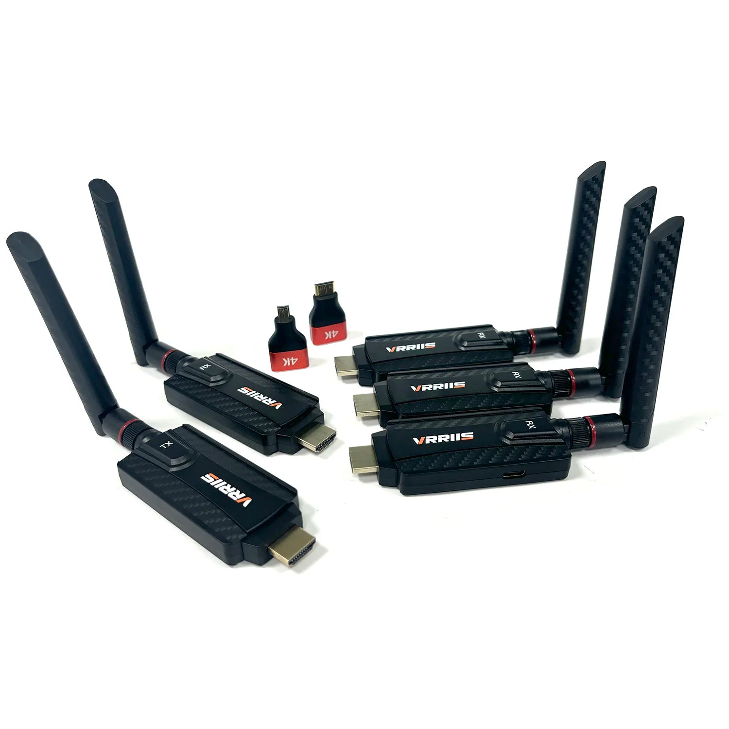 Aluminium Audio Video Transmitter Receiver HDMI Extender Adapter