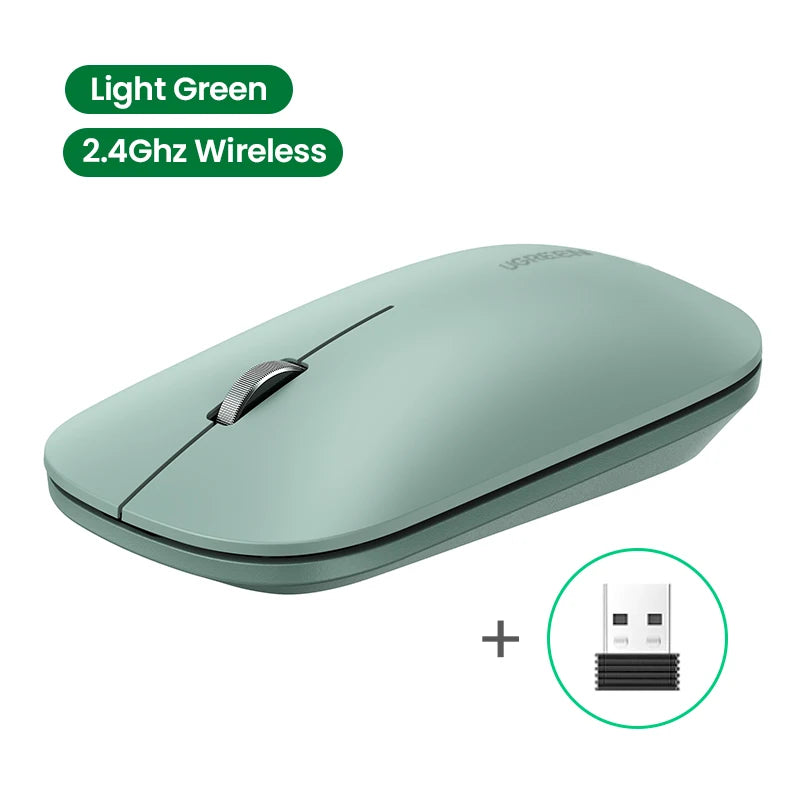 Ugreen 4000 DPI USB Support Wireless Portable Battery Office Mouse