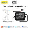 LoraTap Plastic 10A Wireless Remote Control Sensor Opener Switch