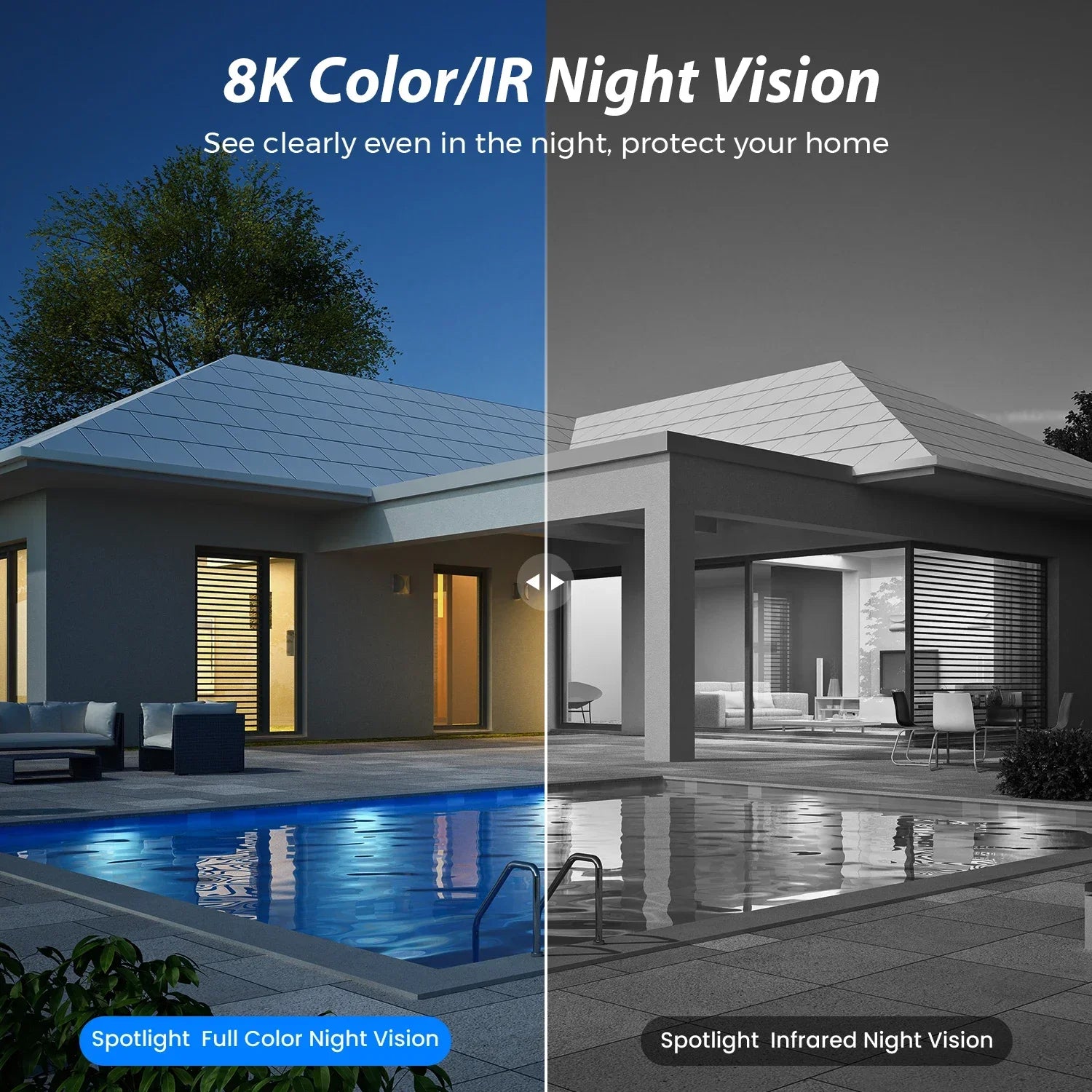 IP66 15MP 5G Wifi Three Lens Surveillance Dome Camera