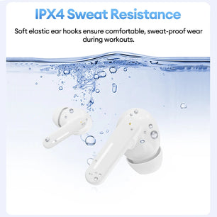 Silica Gel Dynamic Vocalism Bluetooth 6.0 Wireless Earphones