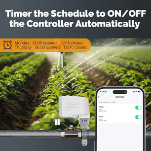 MOES ZigBee Smart Water/Gas Valve Controller with Alexa Google Home