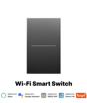 MOES 2-IN-1WiFi Star Feather Smart Touch Switch with Alexa Google Home