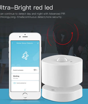 Moes Tuya ZigBee PIR Motion Detector Sensor for Smart Home Security