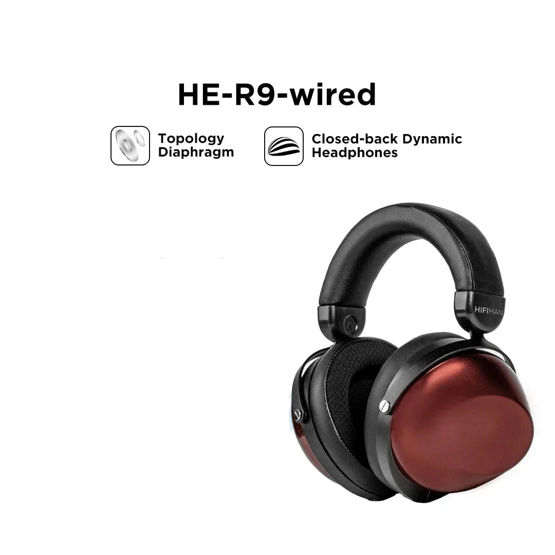 ABS Orthodynamic Vocalism Closed Back Over Ear Headphones