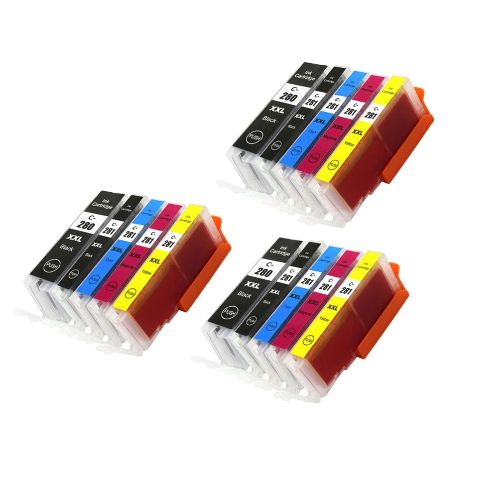 280XXL-281XXL Ink Cartridge For Canon PIXMA TS702/TS6120/TS6220