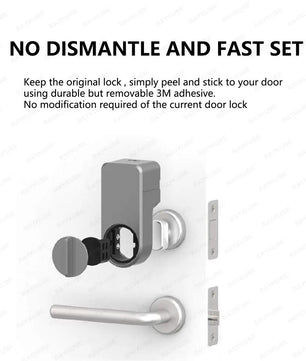 Stainless Steel Fingerprint Keypad Digital Smart Door Lock