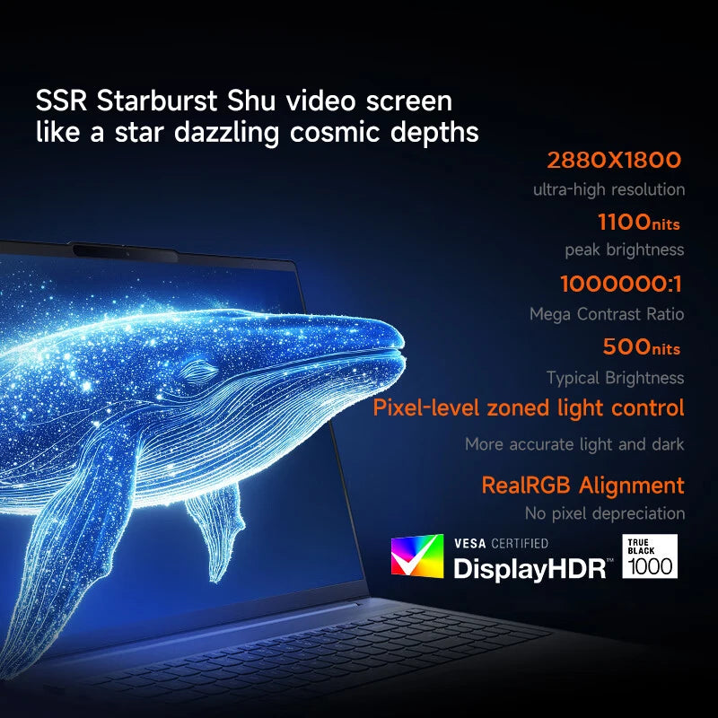 1TB 14" 120Hz Xiaoxin Pro14 Ryzen OLED Screen Lenovo Laptop