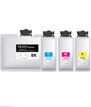 T01D1 Ink Cartridge With Pigmented Ink For Epson Work Force Printer Series
