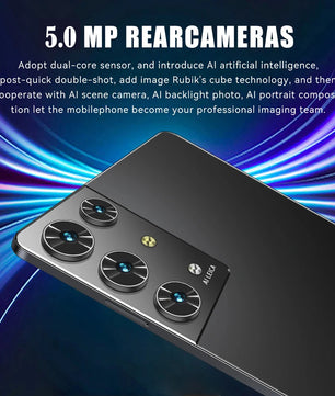 Sauenaneo 10.1-inch 4GB/64GB Dual Camera Dual SIM Card Tablet
