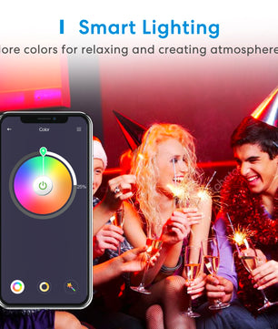 Meross Smart WiFi Compatible Alexa Google RGB LED Strip Lights