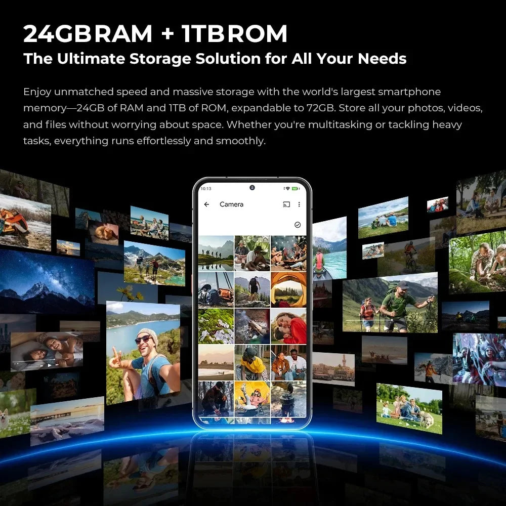 8800mAh 24GB Android Normal Screen Fast Charging Smartphone