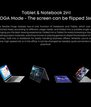 13.5 Inch FreeBook N100/i3-1215U Quad Core 12GB Touch Screen Laptop