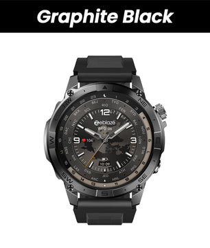 Silica Gel Amoled Display Waterproof Android Round Shaped Smartwatch