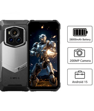 28000mAh 512GB Android F107 PRO 5G Rugged Smartphone