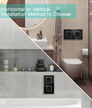 Bseed 16A Glass Panel Wireless WIFI Control Smart Power Socket