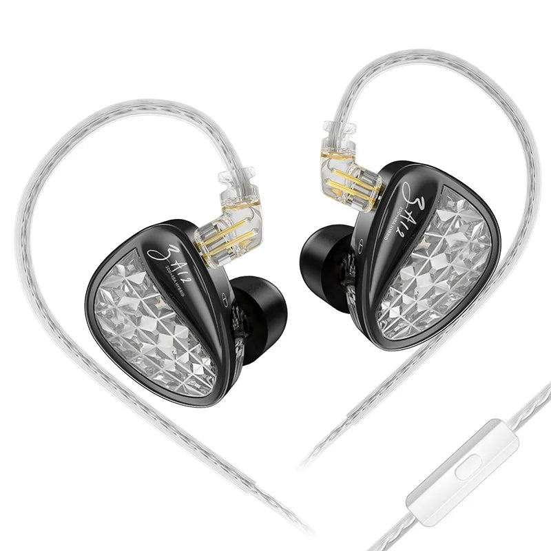 Plastic Hybrid Technology Silver Plated Wired Earphones