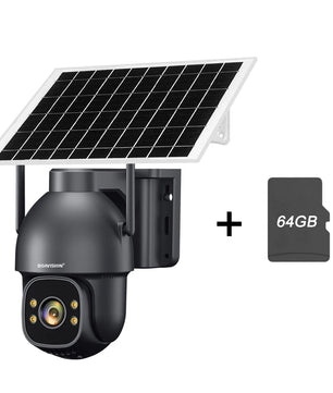 Boavision 4G 128GB Solar Outdoor Night Vision Security Camera
