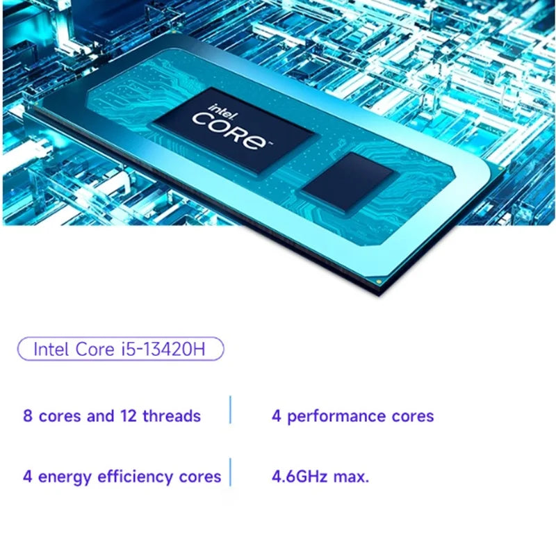 512GB 14" 24GB Intel Core i5-13420H Bluetooth Lenovo Laptop