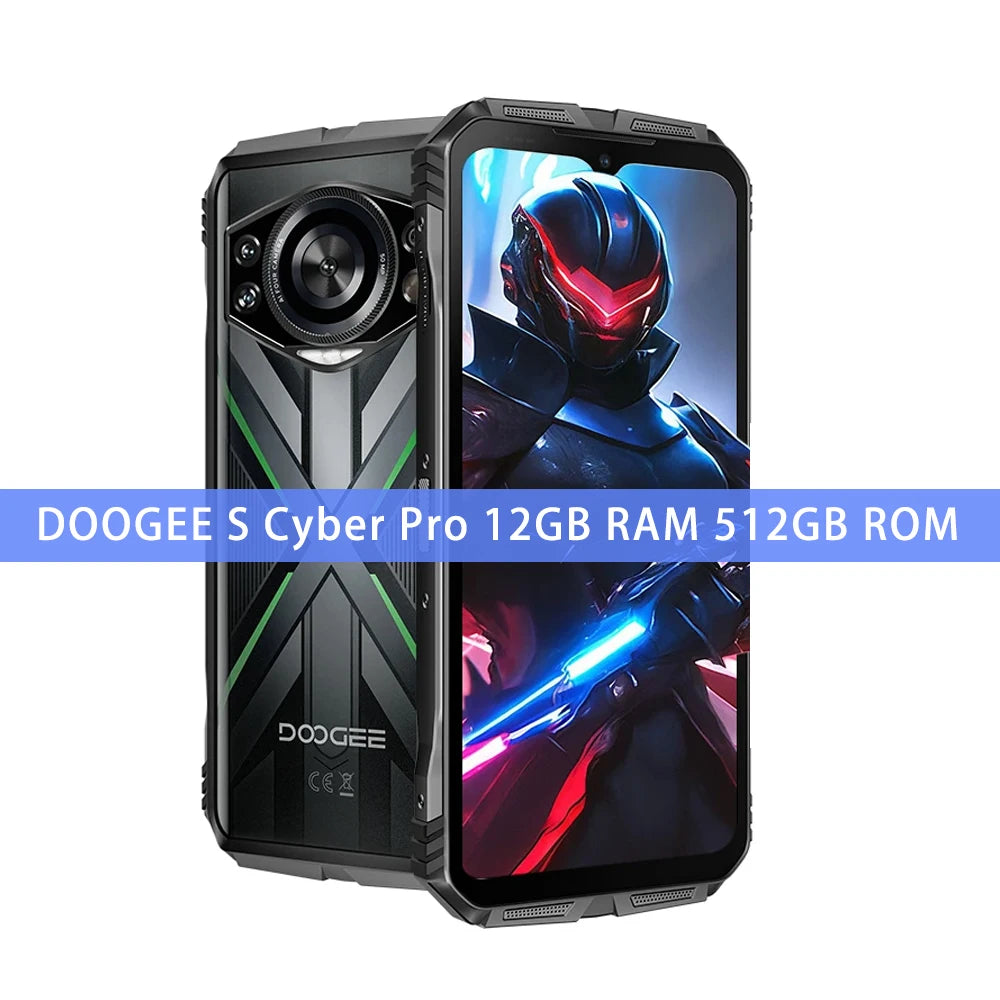 S Cyber Pro Rugged Android Normal Screen Fast Charging Smartphone