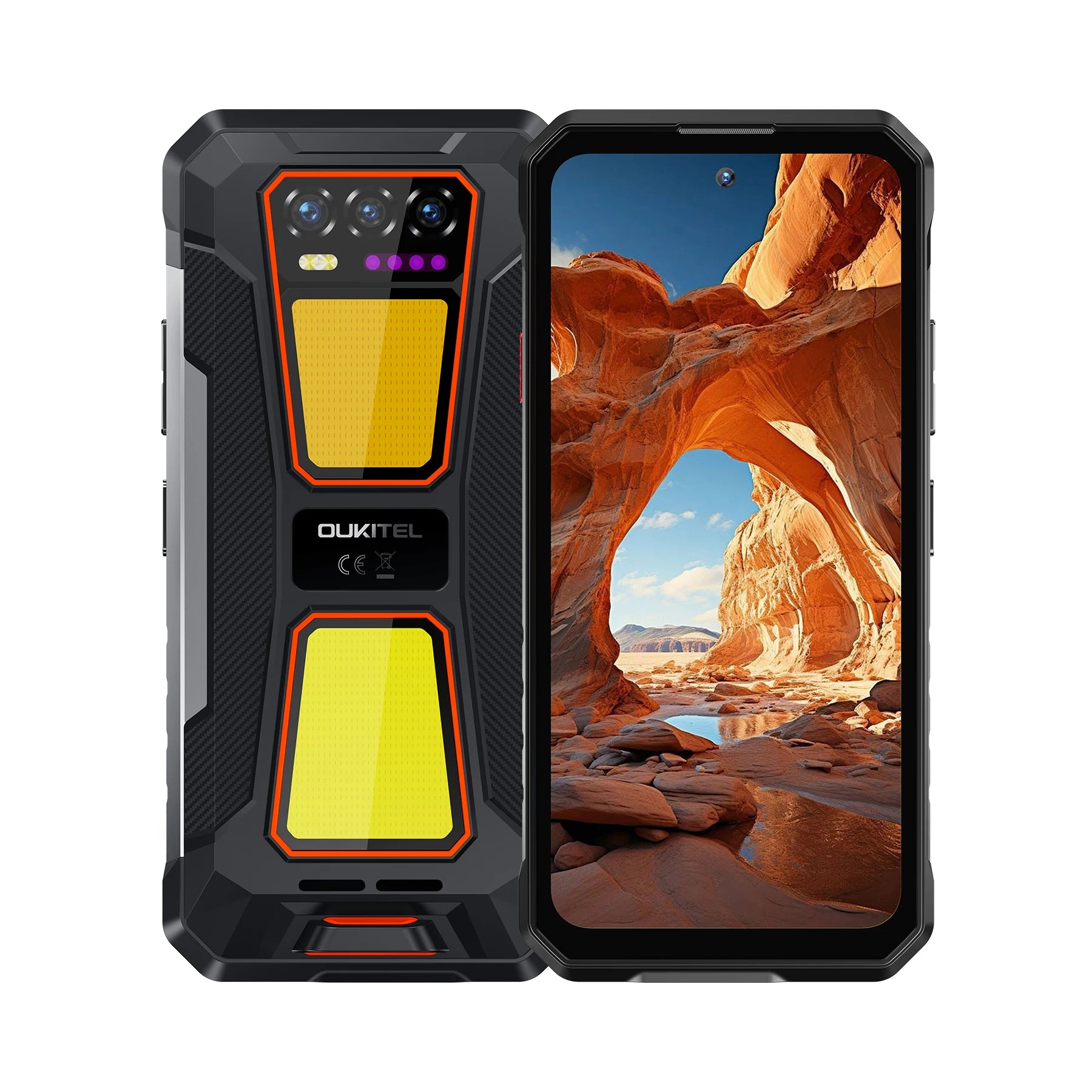 7500mAh 256GB 120Hz Android WP58 PRO 5G Rugged Smartphone