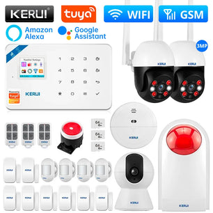 Kerui Plastic Smart Wireless Motion Detector Security Sensor Kit