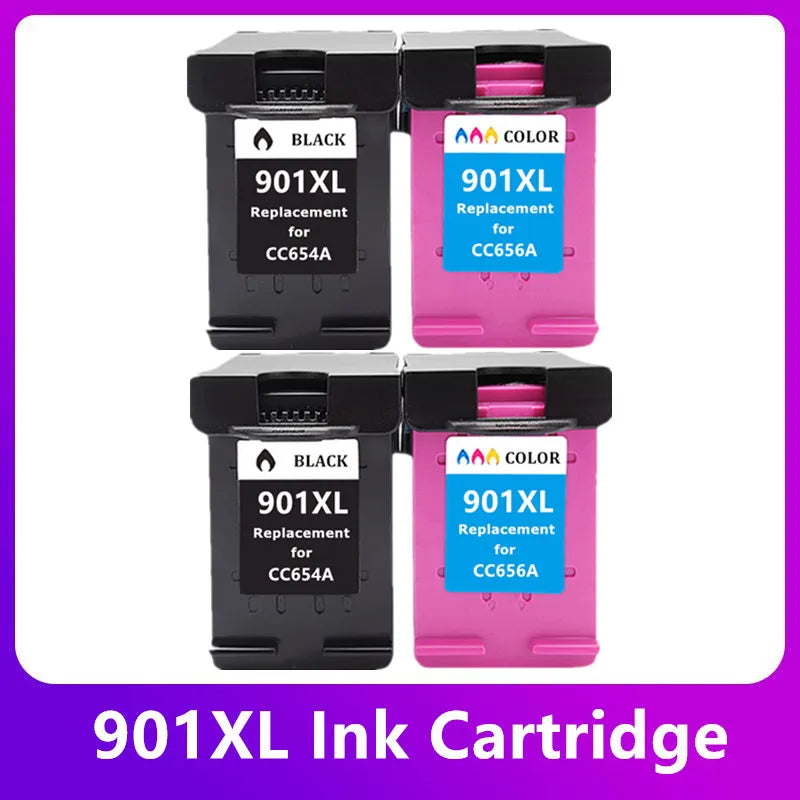 901XL Ink Cartridge Compatible For HP Officejet J4500 J4524 J4530
