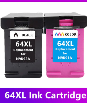 64XL Ink Cartridge Compatible For HP Envy 6200 7100 7800 7164 7855